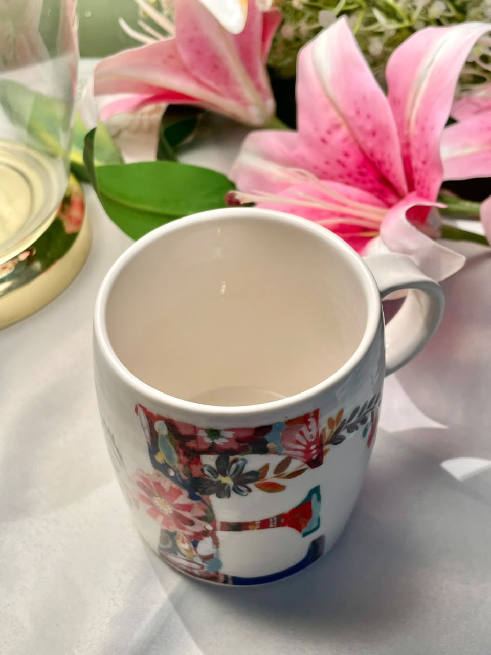 Stasha M. Halpern Floral Art Mug 10cm