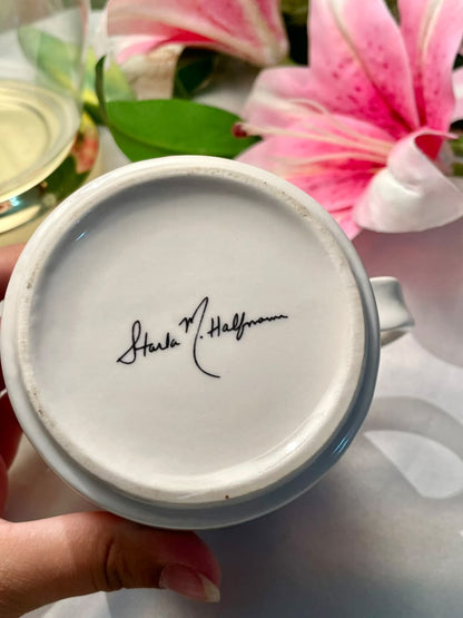 Stasha M. Halpern Floral Art Mug 10cm