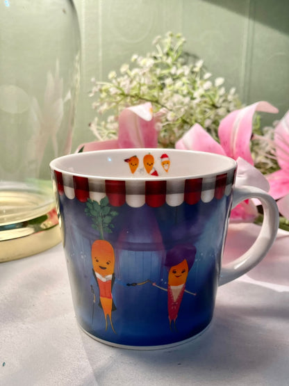 Kevin, Katie and the Kids Blue Novelty Soup Mug 10cm