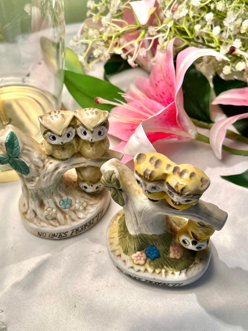 No One’s Perfect!” Owl Family Figurine 10cm ( Each)