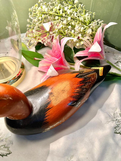 Vintage Duck Decoy Ornament 30cm