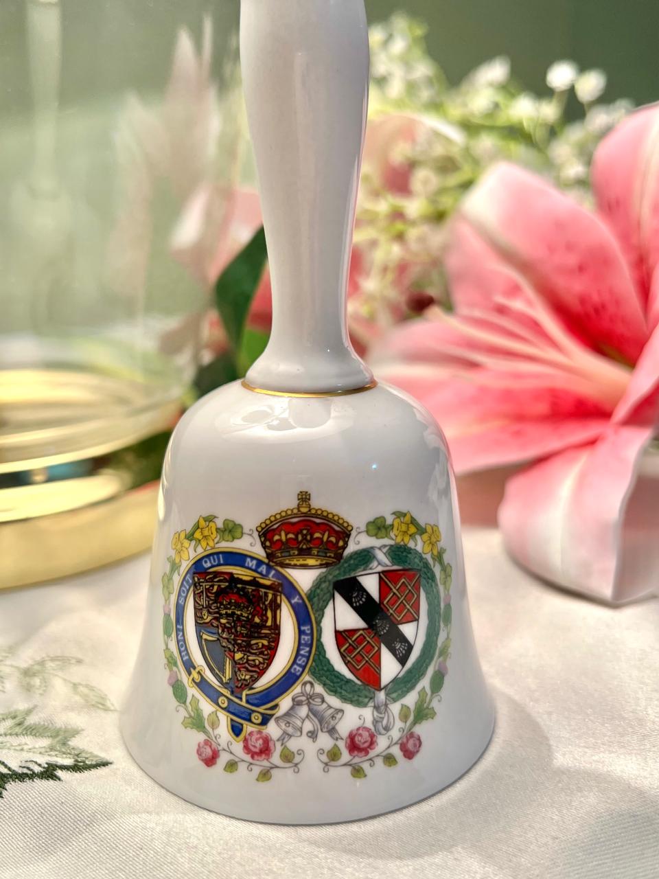Prince Charles & Lady Diana 1981 Commemorative Bell 5 in