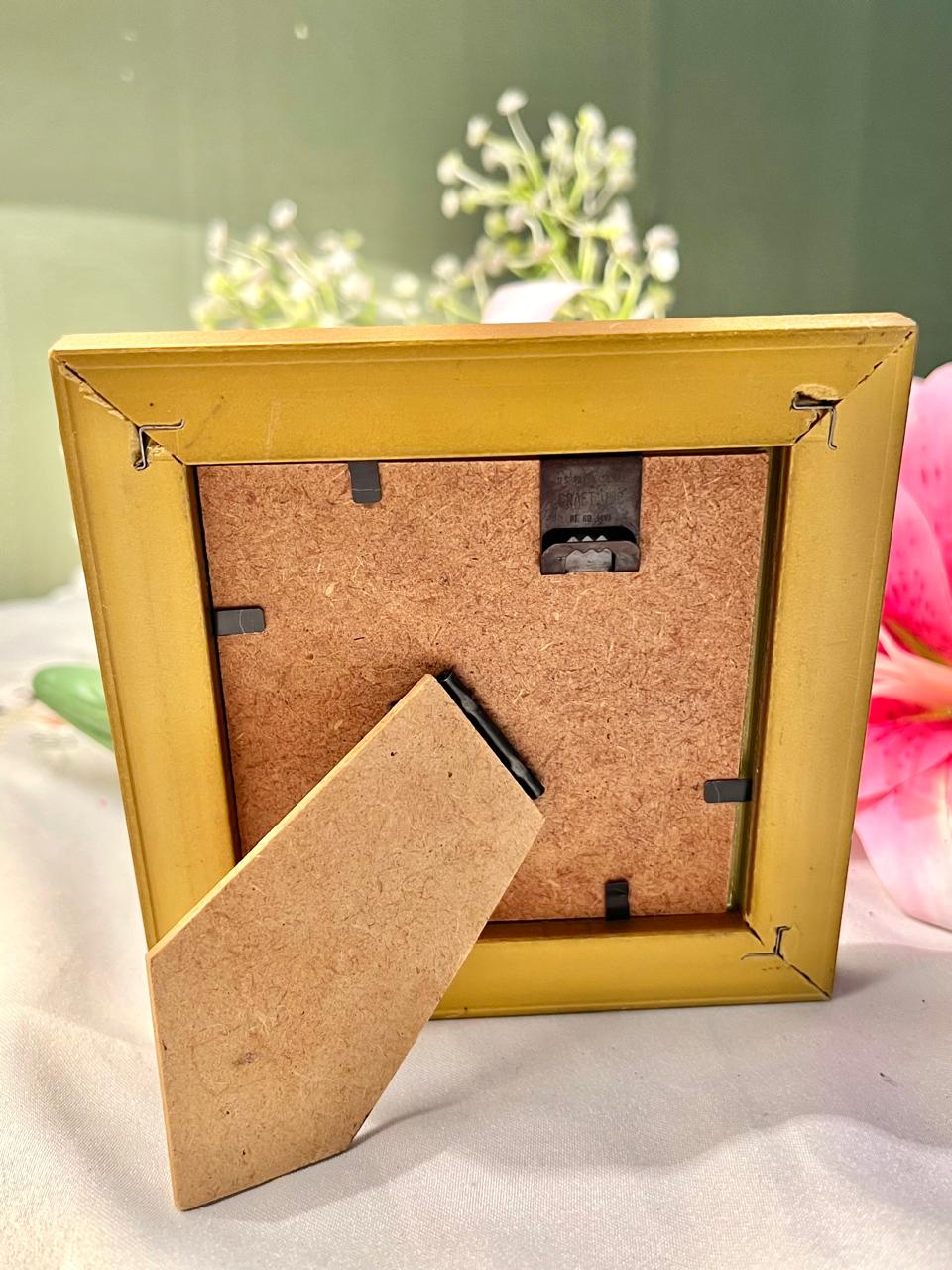 Forest Gold-Tone Photo Frame 3.5 x 3.5 Inch
