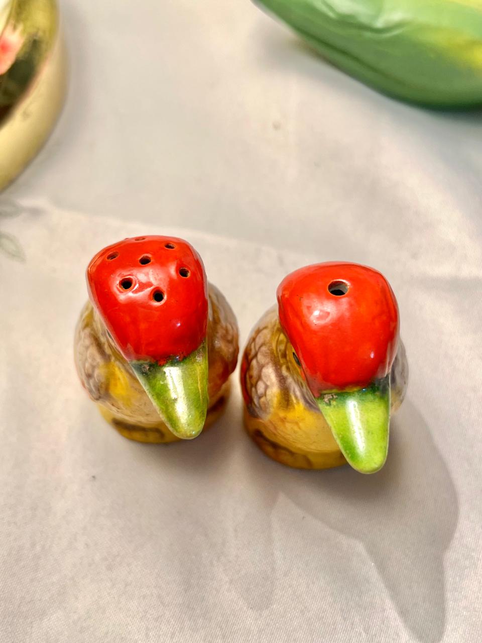 Ceramic Bird Salt & Pepper Shaker Set 2-Piece 6cm