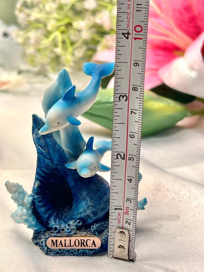 Mallorca Dolphin Miniature Figurine – Approx. 3.5 Inch