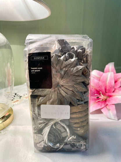 George Heaven Scent Platinum Pot Pourri Decor Approx. 8 in