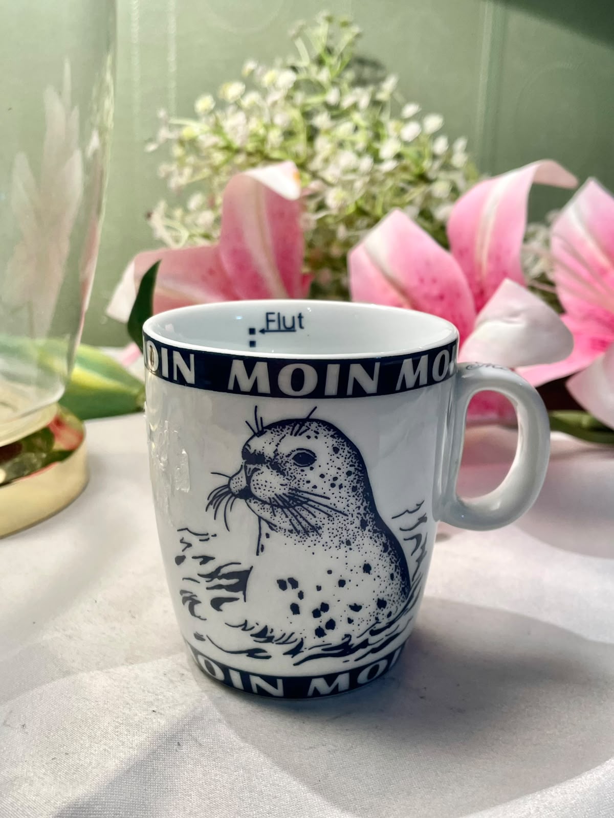 Delta Products Moin Moin Seal Ceramic Mug 3.5 in