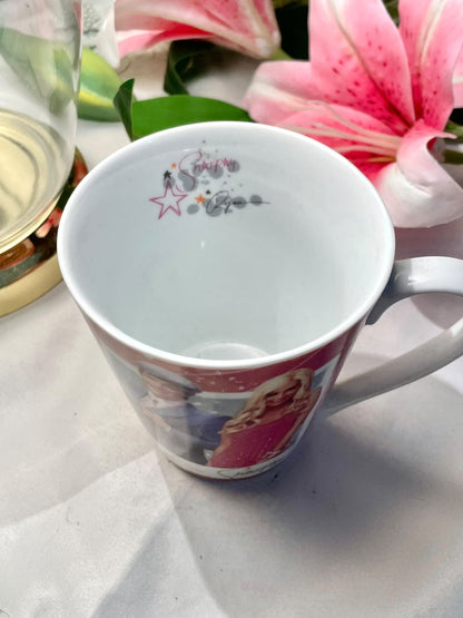 Disney Ryan & Sharpay Character Mug Pink Blue 4.5 in