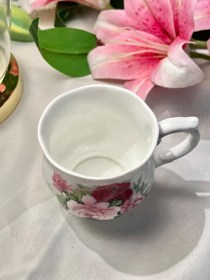 Superior Ceramics Rose Fine Bone China Mug 3.5 in