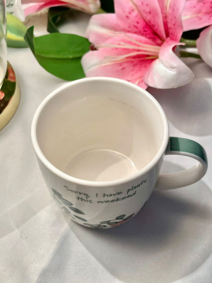 Habitat Plant Lover Mug 3.7 in