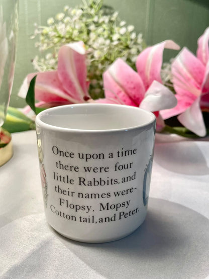 Wedgwood Peter Rabbit Beatrix Potter Mug Made in England 3 in