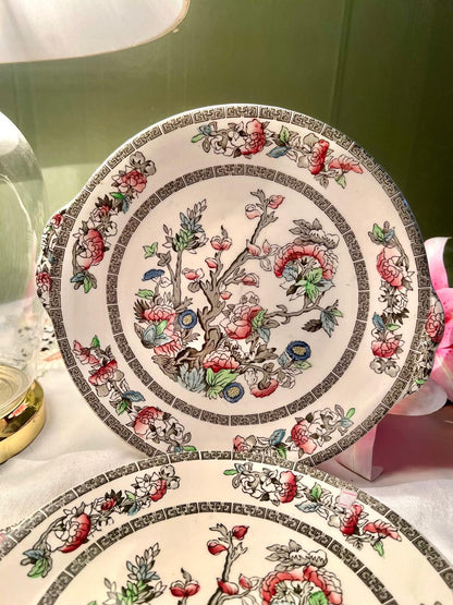 Johnson Bros Indian Tree 2-Piece Cake Platter (Each) Approx. 10.5 in