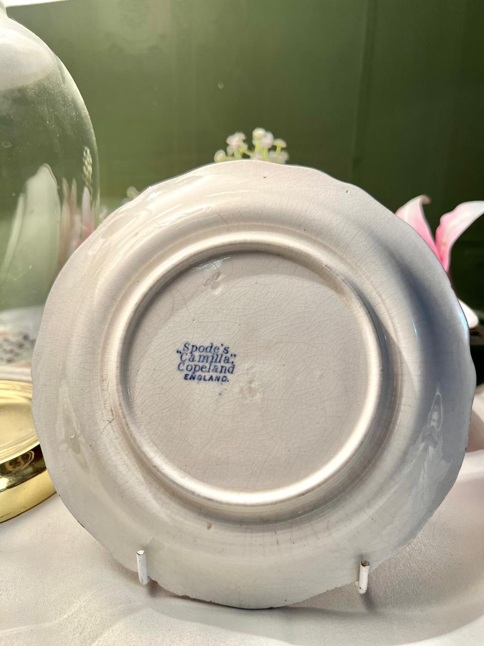 Spode’s Camilla Copeland Blue Floral Plate 6.5"