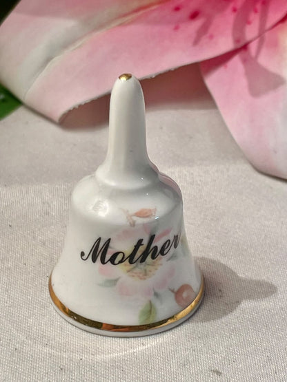Vintage Mother Fine Bone China Bell 2 in