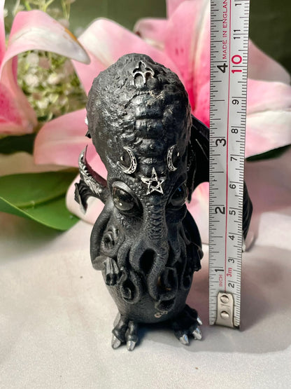 Vintage Winged Fantasy Creature Figurine 4 in