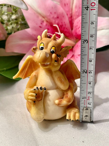Vintage Dragon Figurine 8 cm