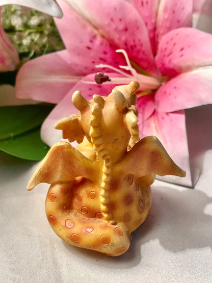 Vintage Dragon Figurine 8 cm