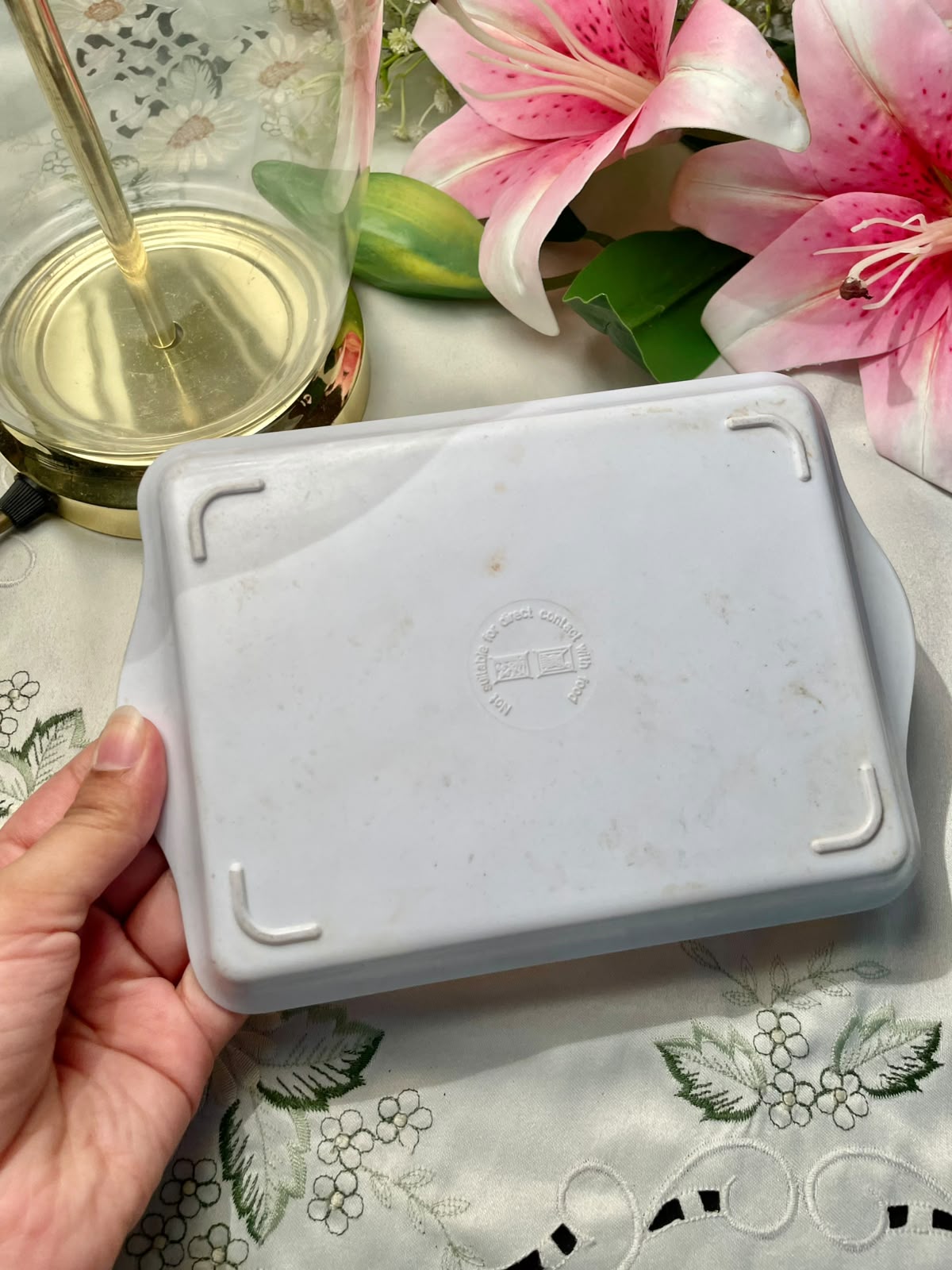 Seaside Beach Hut Decorative Tray 20 cm, 1 Piece