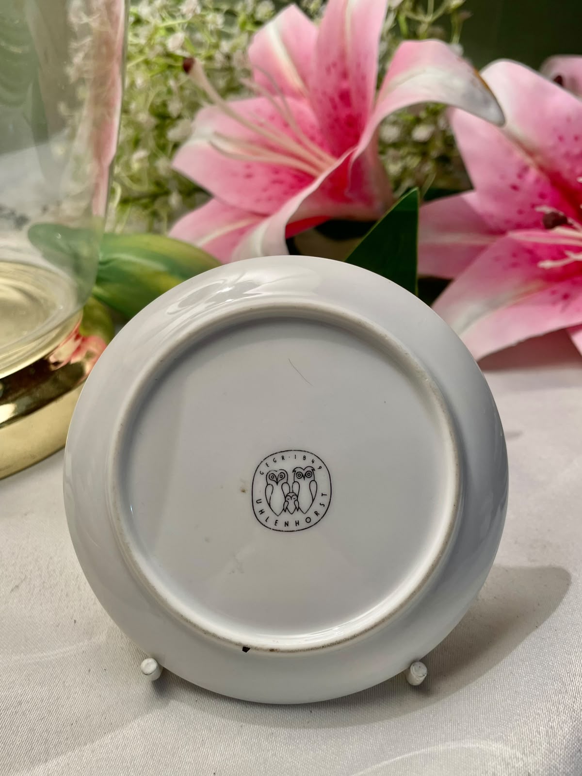 Kevelaer Black & White Decorative Wall Plate 9 cm