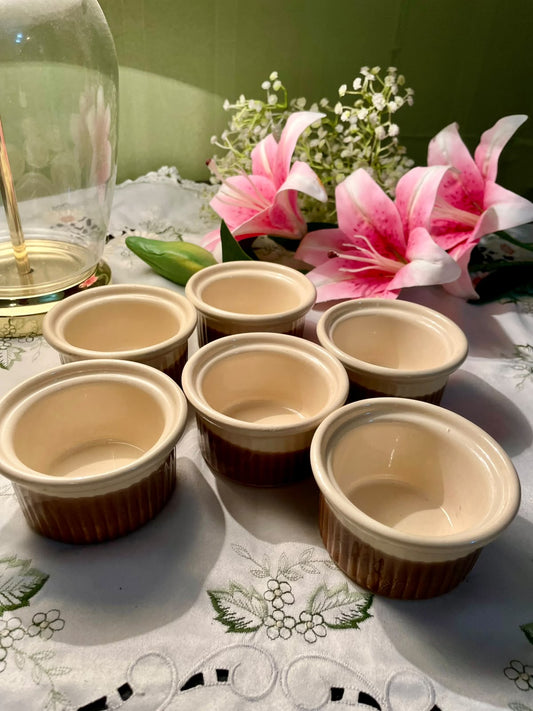 Made in England Oven-Safe Ramekins Set of 6, 9 cm