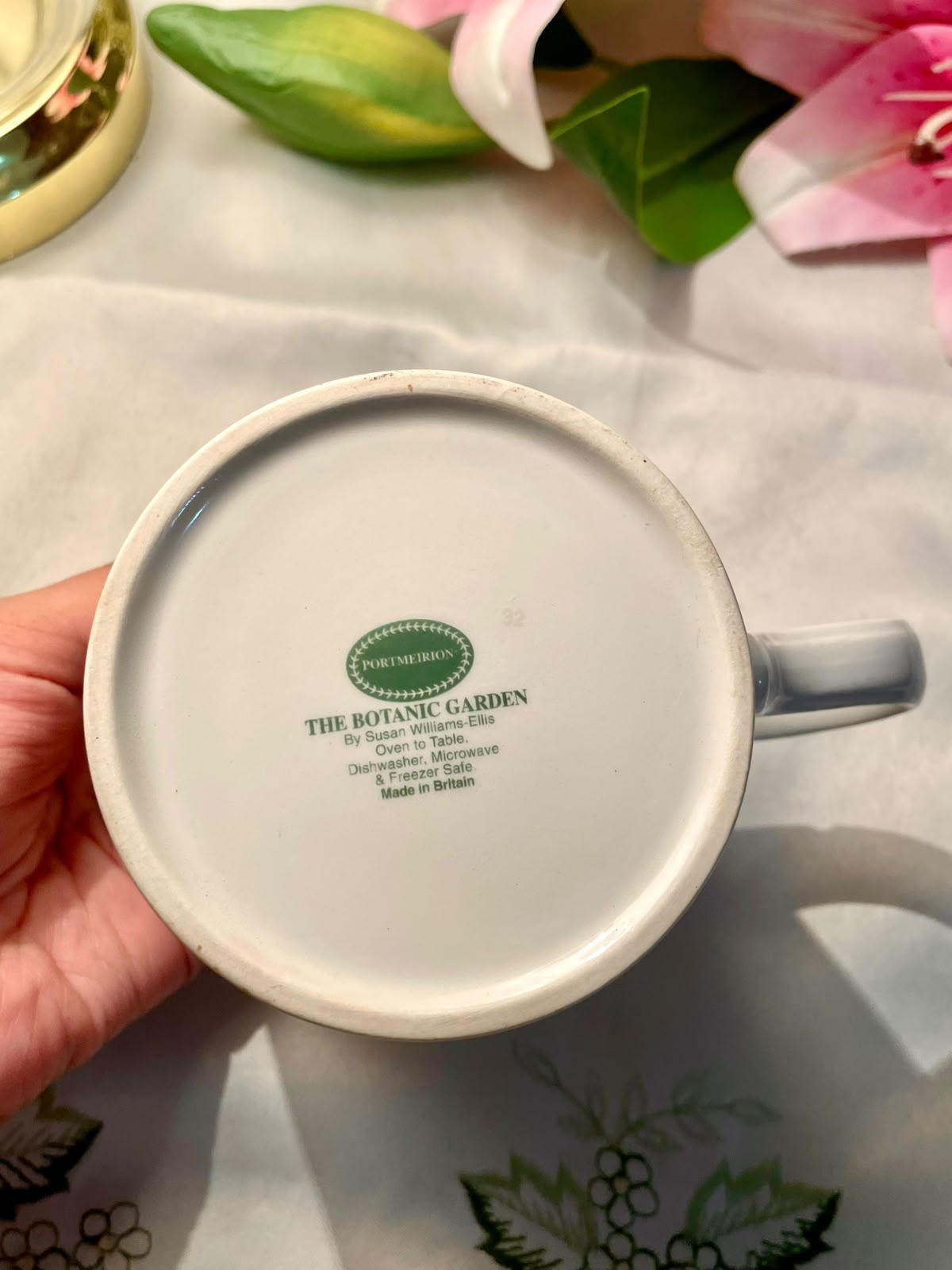 Portmeirion Botanic Garden Oven-Safe Mug 10 cm