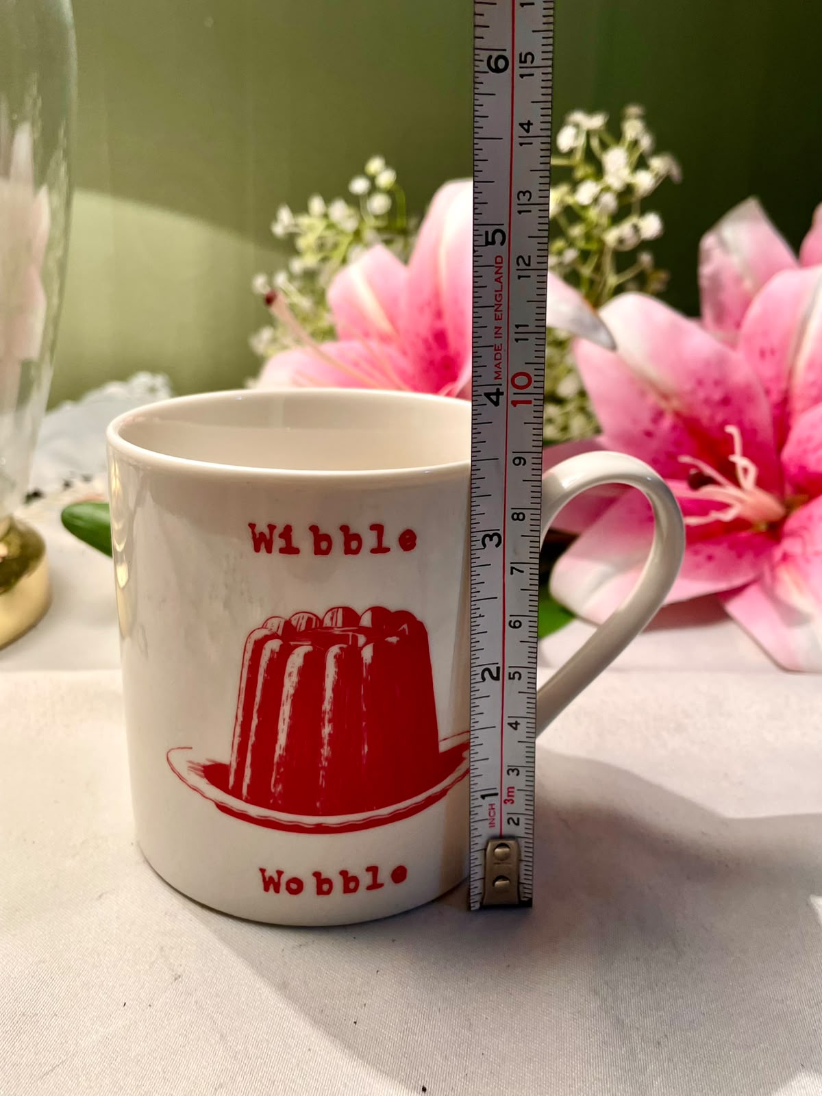 Sainsbury’s Wibble Wobble Jelly Ceramic Mug 9 cm