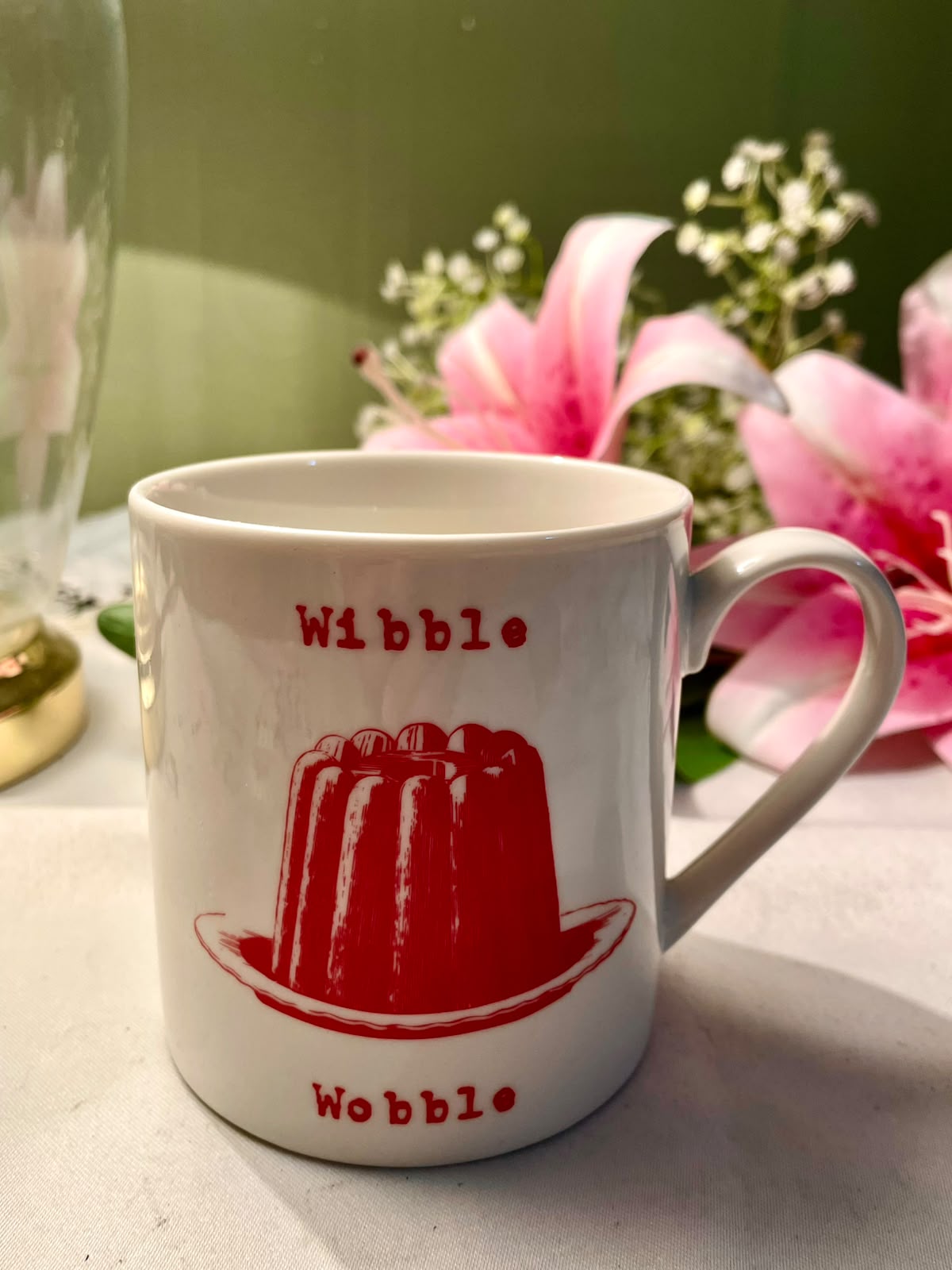 Sainsbury’s Wibble Wobble Jelly Ceramic Mug 9 cm