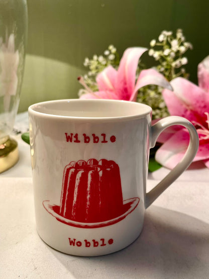 Sainsbury’s Wibble Wobble Jelly Ceramic Mug 9 cm
