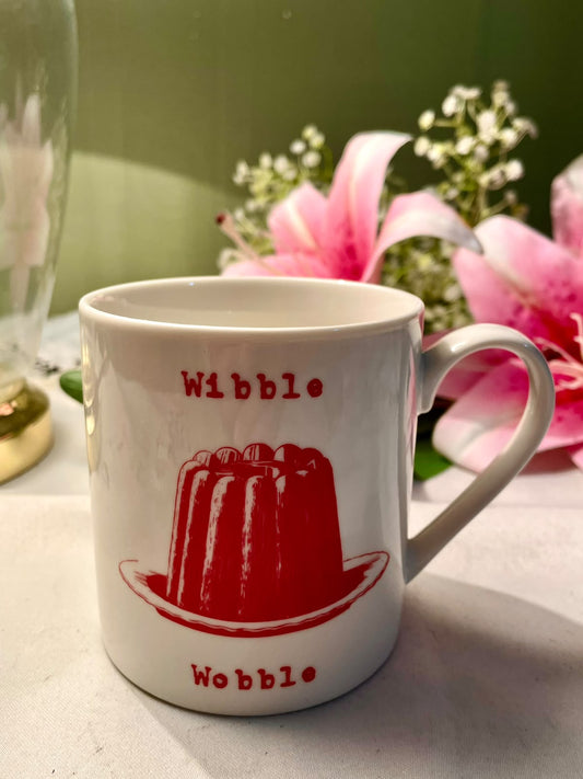 Sainsbury’s Wibble Wobble Jelly Ceramic Mug 9 cm
