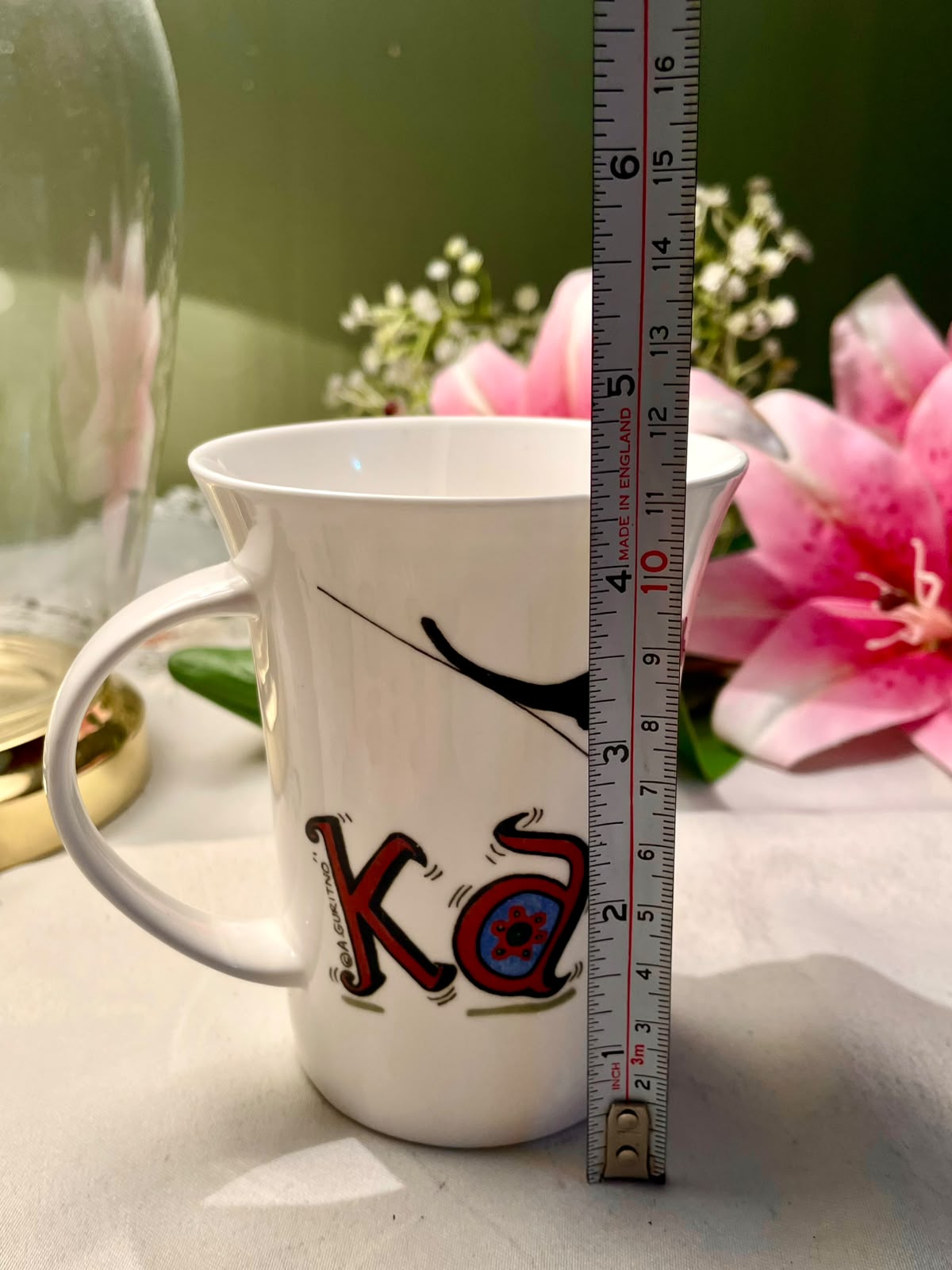 Guritno Kangaroo Fine Bone China Mug Australia 11 cm