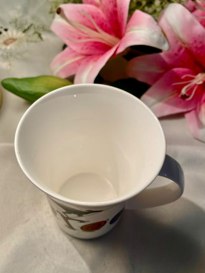 Guritno Kangaroo Fine Bone China Mug Australia 11 cm