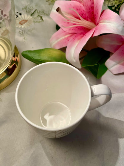 Tata Ceramics Fine Bone China Botanical Mug 10 cm