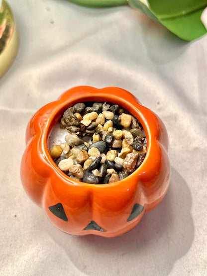 Halloween Jack-O’-Lantern Pumpkin Ceramic Planter 7 cm