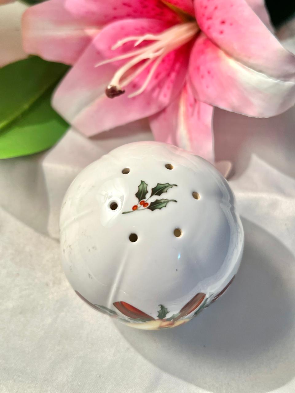 flower crystal dome, pink floral decor, purple flower display, teacher gift decor, botanical ornament