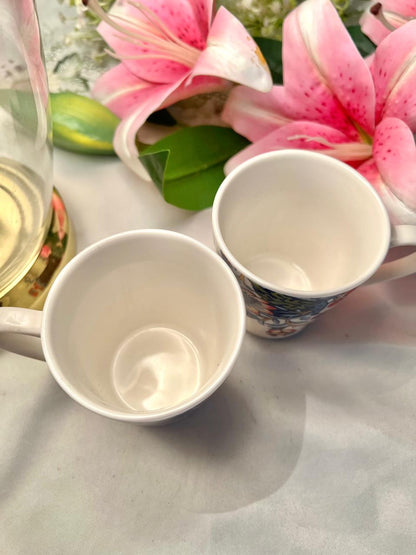 Set of 2 Pimpernel Morris & Co Strawberry Mugs 9 cm