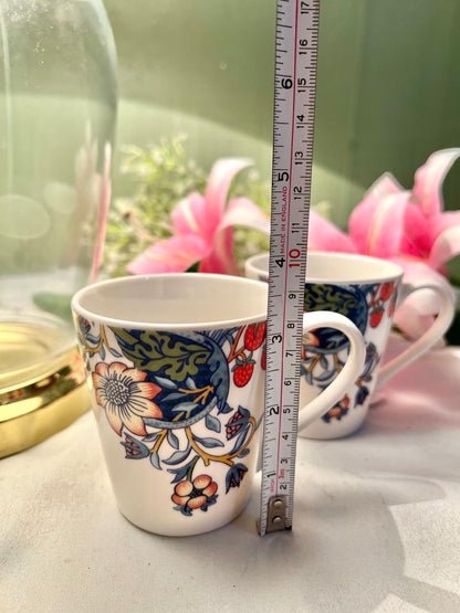 Set of 2 Pimpernel Morris & Co Strawberry Mugs 9 cm