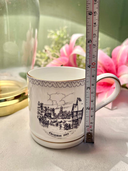 Coalport Wallace Arnold Christmas 1993 Bone China Mug First Special Edition England