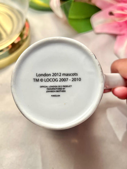 London 2012 Olympic Mascot Ceramic Mug 10 cm