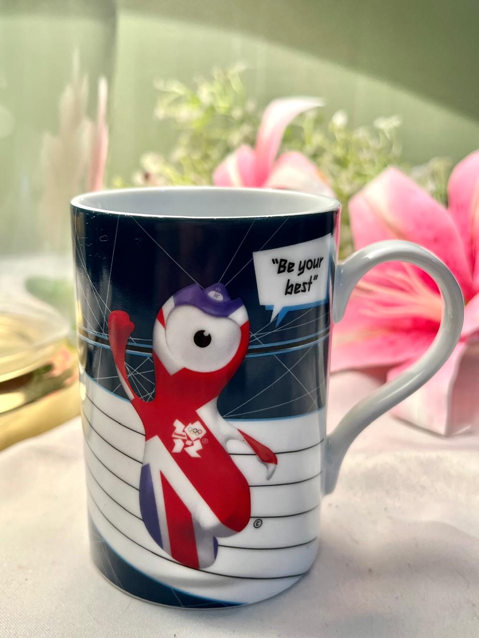 London 2012 Olympic Mascot Ceramic Mug 10 cm