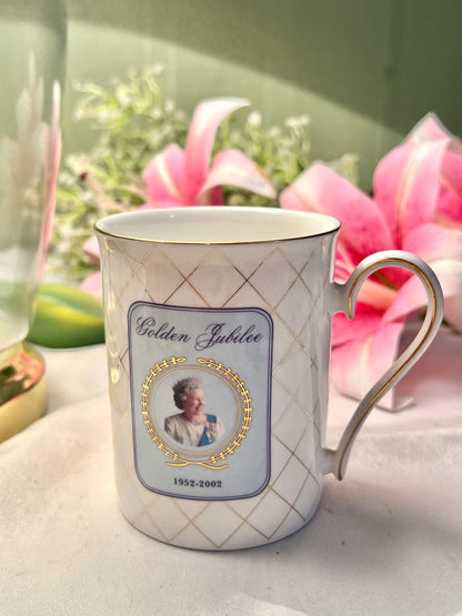 Whittard Golden Jubilee Fine Bone China Mug 10 cm