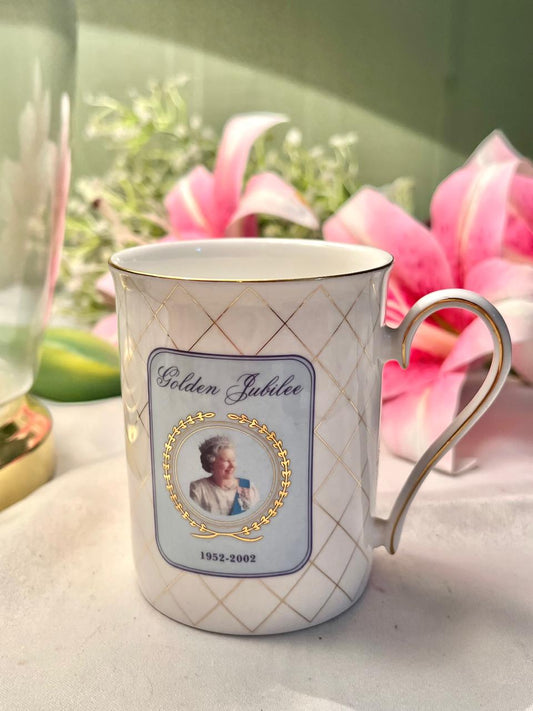 Whittard Golden Jubilee Fine Bone China Mug 10 cm
