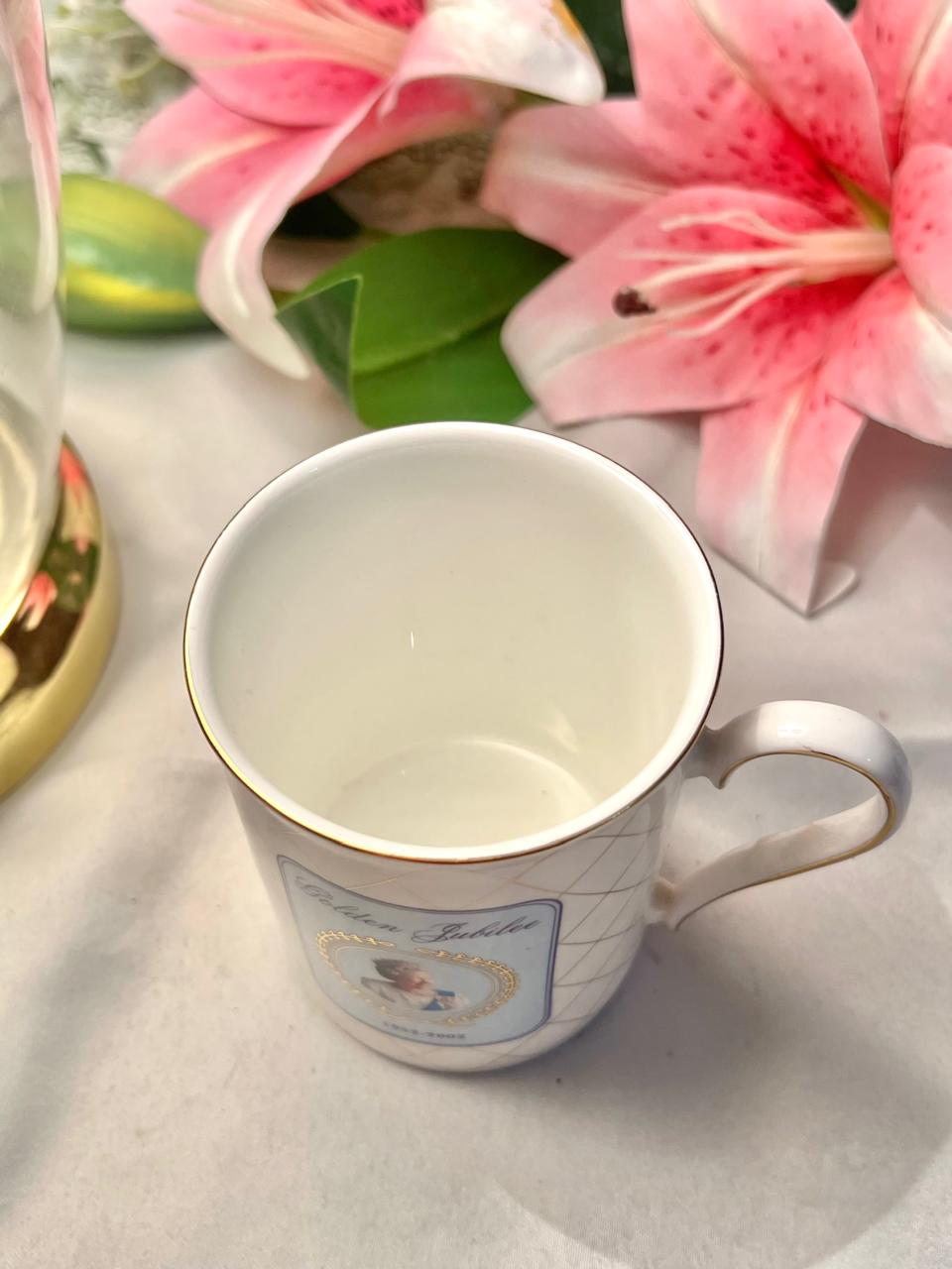 Whittard Golden Jubilee Fine Bone China Mug 10 cm