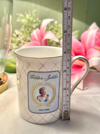 Whittard Golden Jubilee Fine Bone China Mug 10 cm