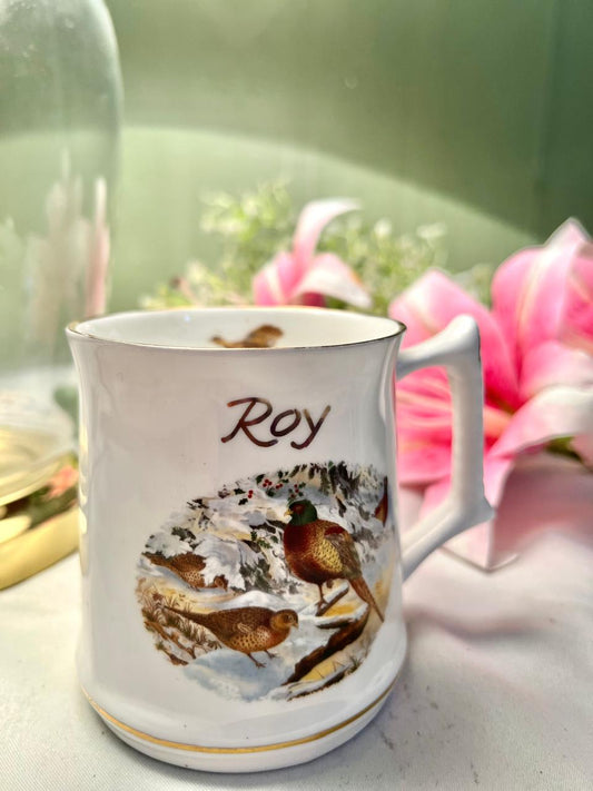 Ashley Staffordshire “Roy” Fine Bone China Mug – 4 Inch