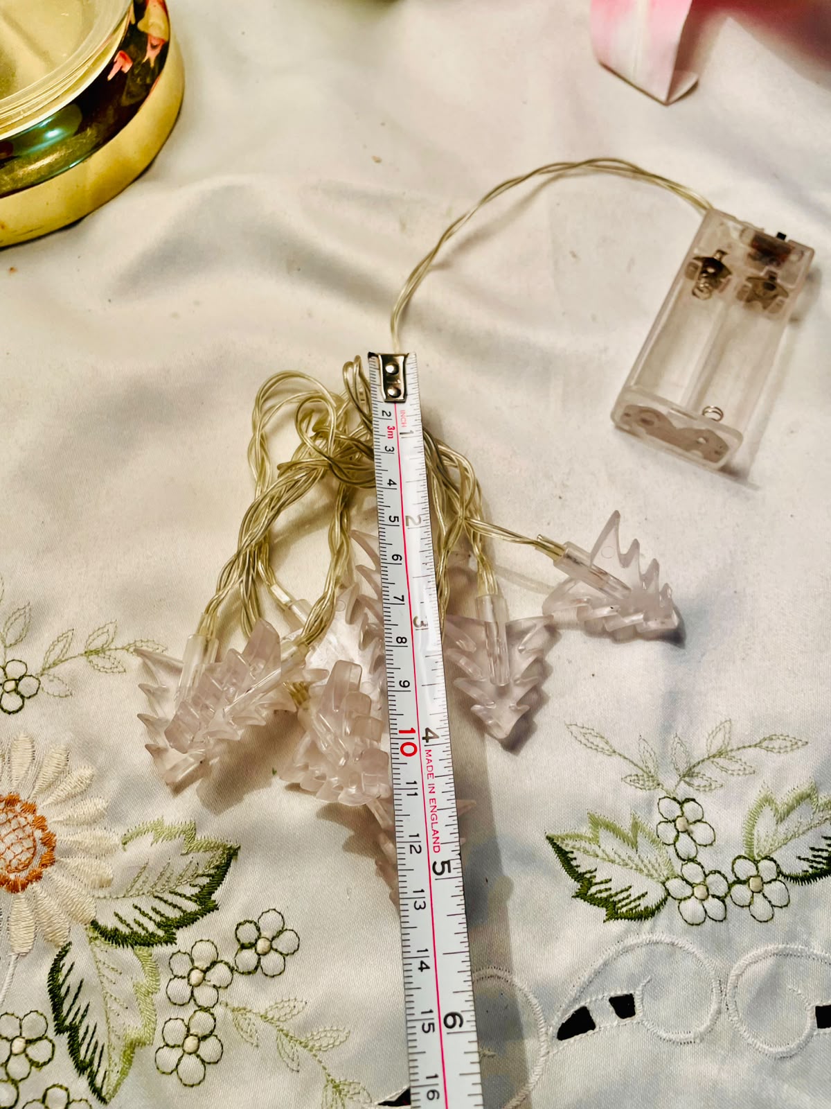 Clear Christmas Tree Battery String Fairy Lights