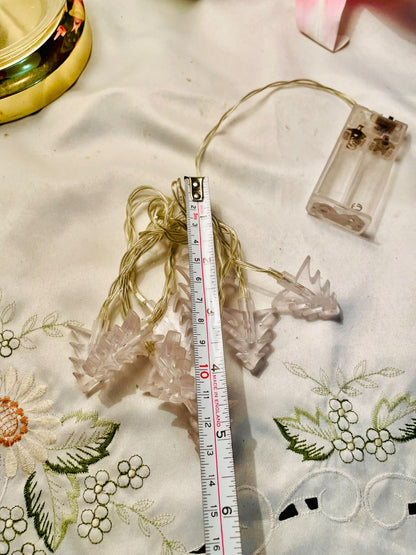 Clear Christmas Tree Battery String Fairy Lights