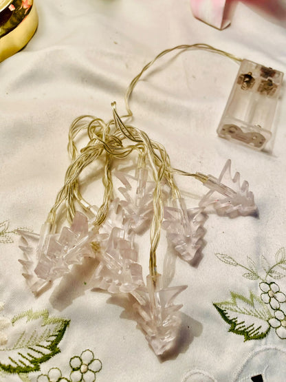 Clear Christmas Tree Battery String Fairy Lights