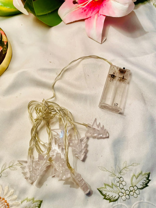 Clear Christmas Tree Battery String Fairy Lights
