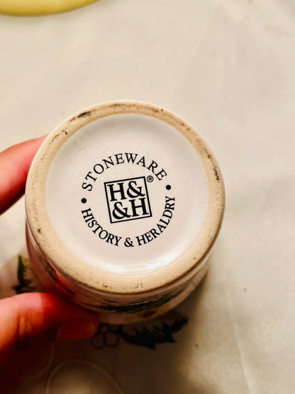 History & Heraldry Maureen Floral Scented Stoneware Candle 8cm