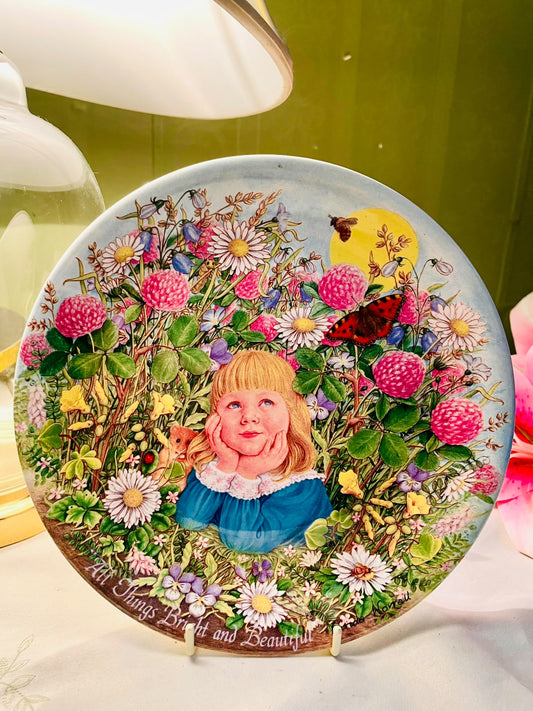 Davenport 1986 All Things Bright & Beautiful Plate 20 cm